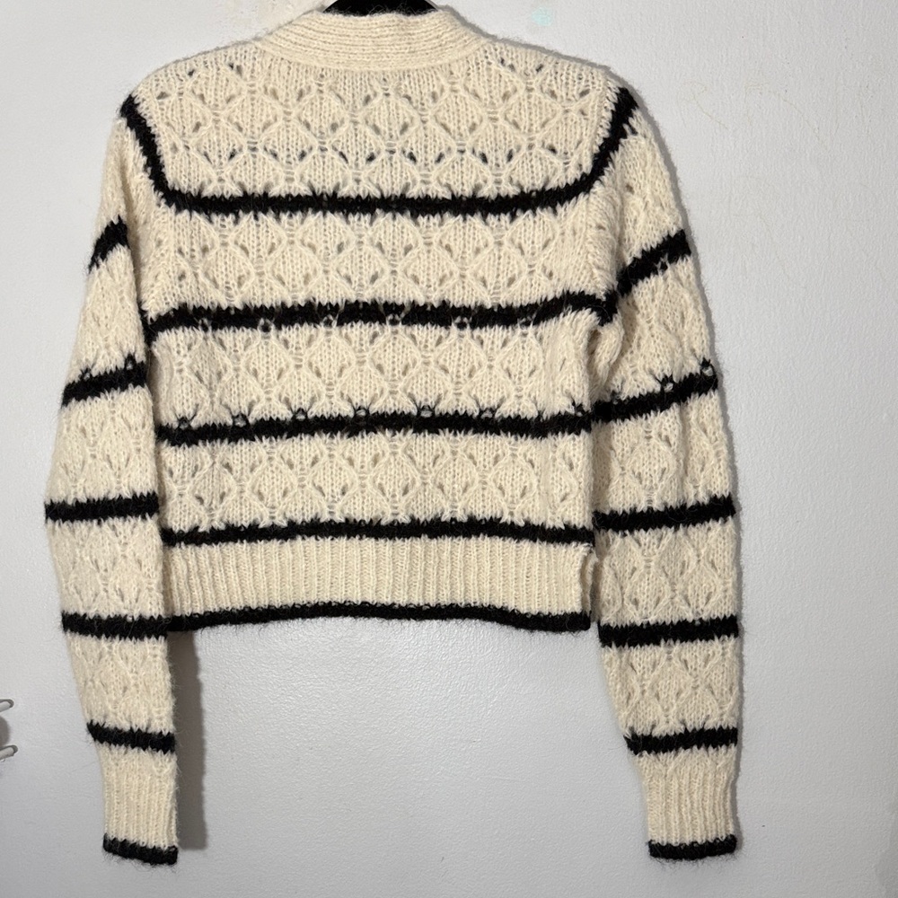 ST.Roche Striped Cardigan Sweater XS - Picture 11 of 11